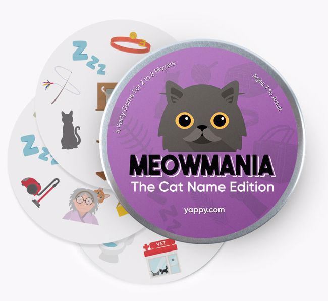 Meowmania: The {dogsName} Edition - {breedCommonName} Card Game 